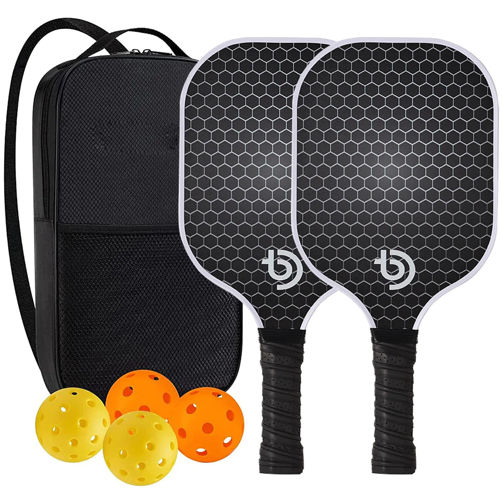 Carbon Fiber Pickleball Racket Set